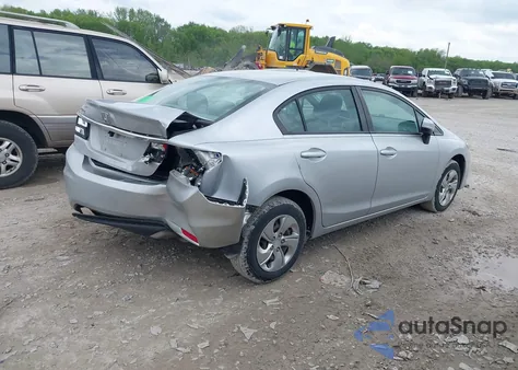 2015 Honda Civic Lx из США, поврежденный, VIN 19XFB2F52FE116304